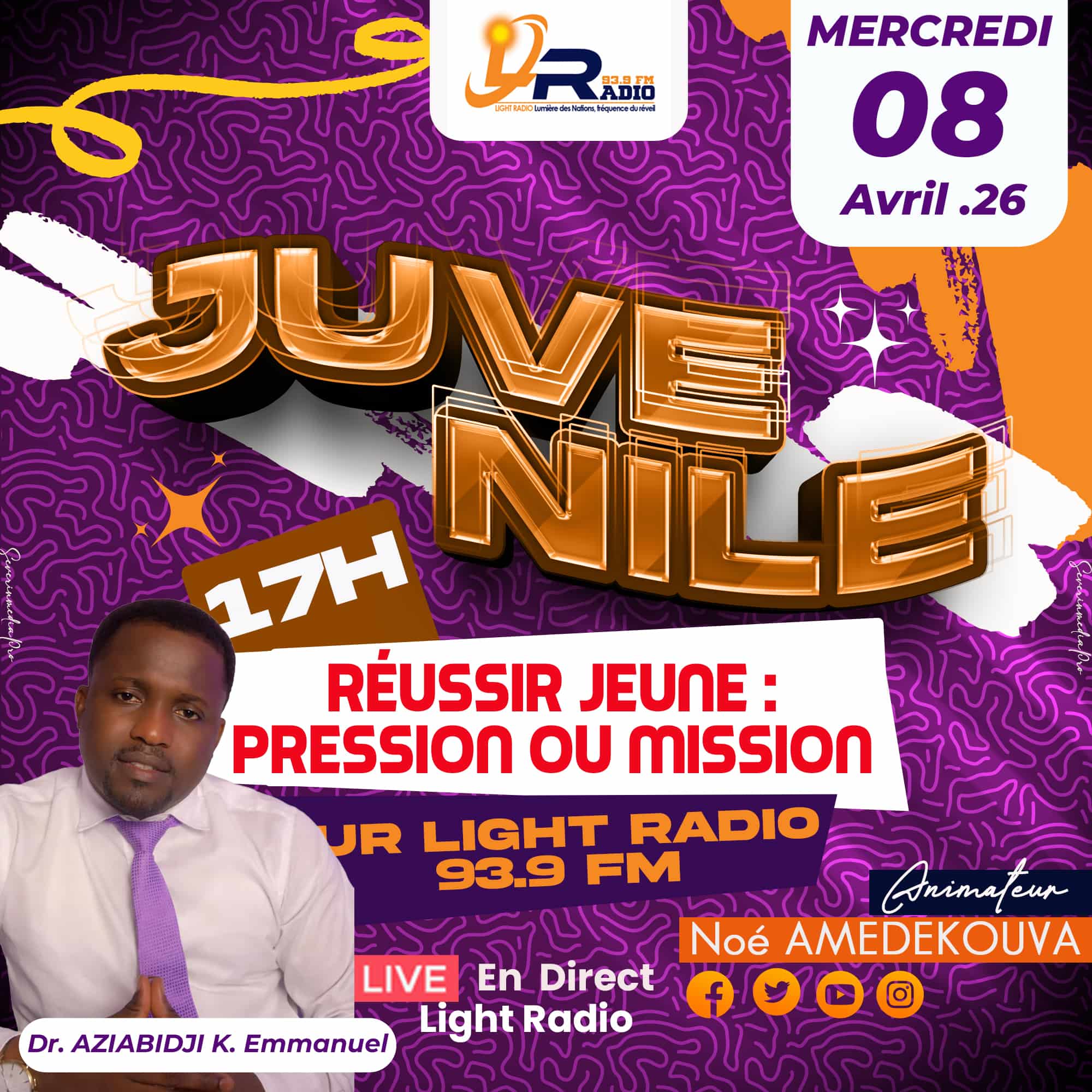 Soirée Live Light Radio
